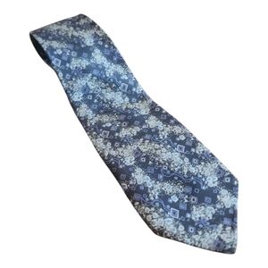 Pierre‎ Balmain Blue Silk Tie